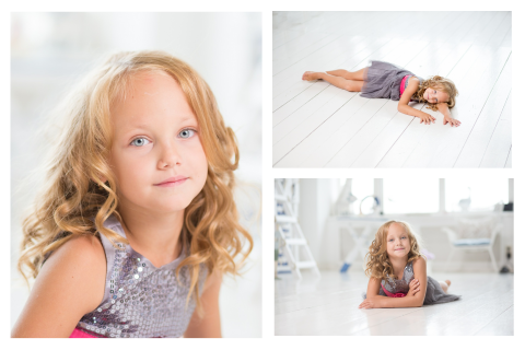 Zelf liggende communiekaart maken met foto's