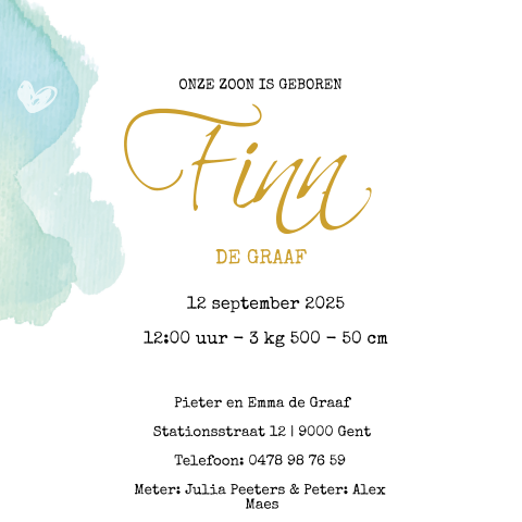Kaart binnenkant