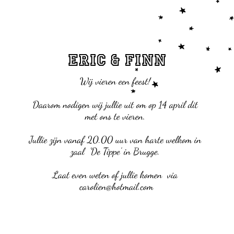 Kaart binnenkant