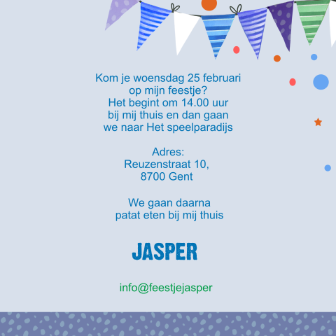 Kaart binnenkant