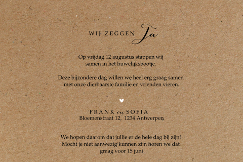 Kaart binnenkant