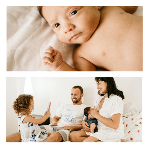 Gestaltet eure eigene Geburtskarte mit Fotos eures Babys