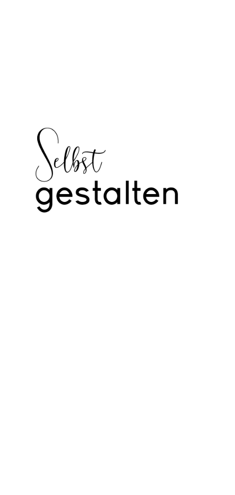 Doppelt längliches Hochformat -Dankeskarten zum Geburtstag