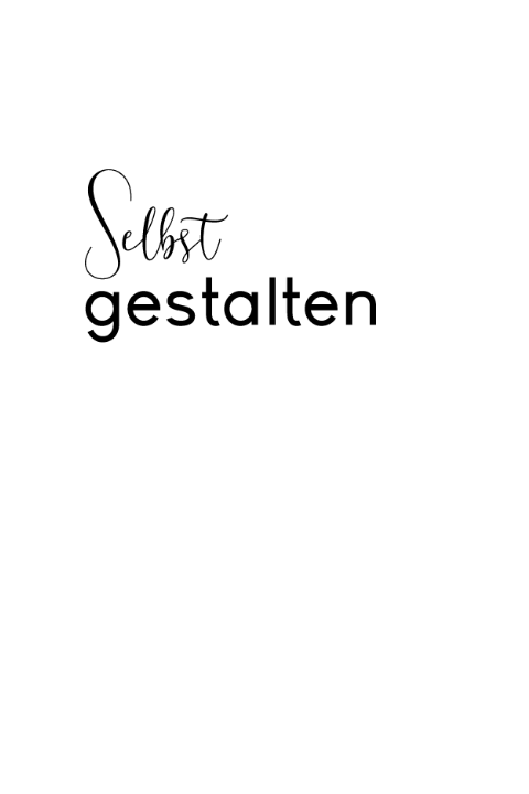 Doppelt Hochformat - Dankeskarten zum Geburtstag