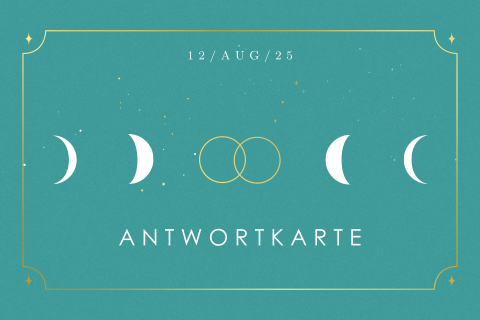 Tarot Antwortkarte Hochzeit Mond