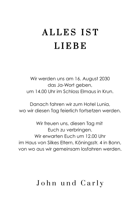 Karteninnenseite