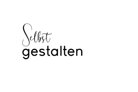 Danksagungskarte Trauer einfach Querformat