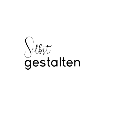 Einseitig quadratisch - Danksagungskarte zum Geburtstag