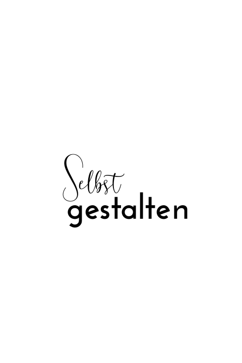 Hochformat Menükarte Weihnachten selbst gestalten