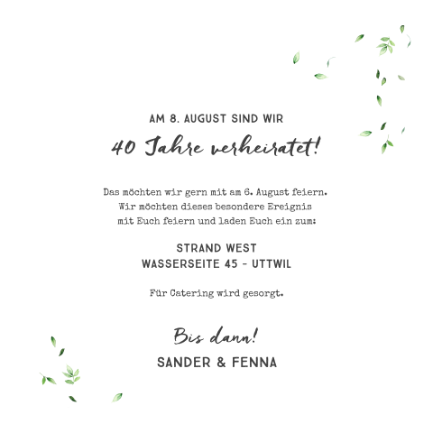 Karteninnenseite