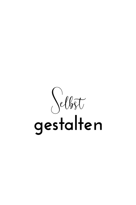 Danksagungskarte zur Einschulung mit origineller Form Selbst Gestalten