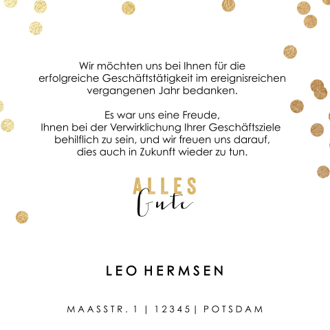 Karteninnenseite