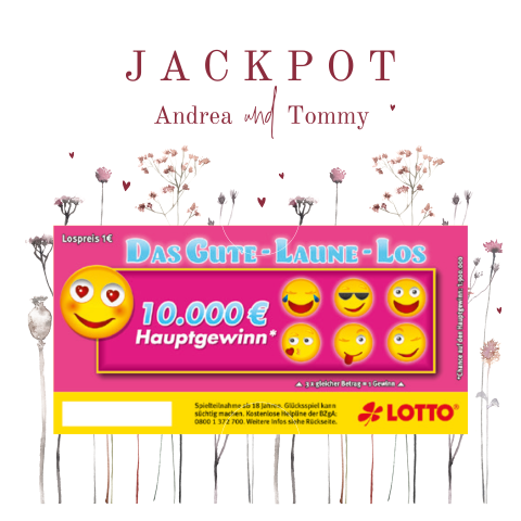 Lotterieticket "Bohemian Flowers"