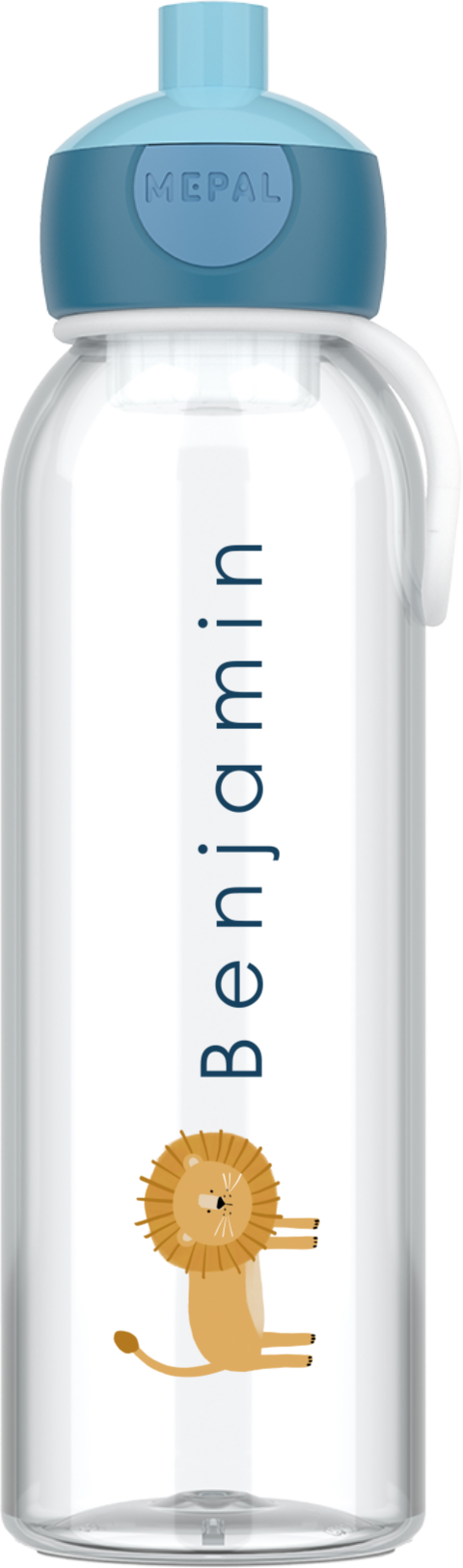 Mepal Trinkflasche mit Namen und Löwen