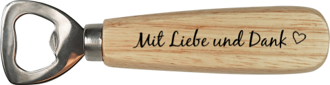 Gastgeschenk Hochzeit Flaschenöffner "Unser Tag"