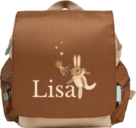 Rucksack mit Hase