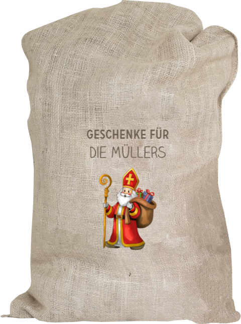 Nikolaussack groß mit Namen