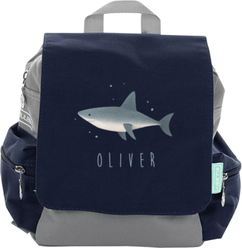 Rucksack mit Hai
