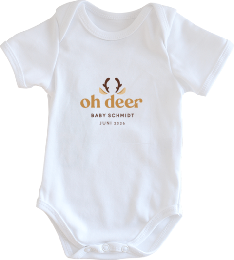 Baby Body oh deer Schwangerschaft verkünden