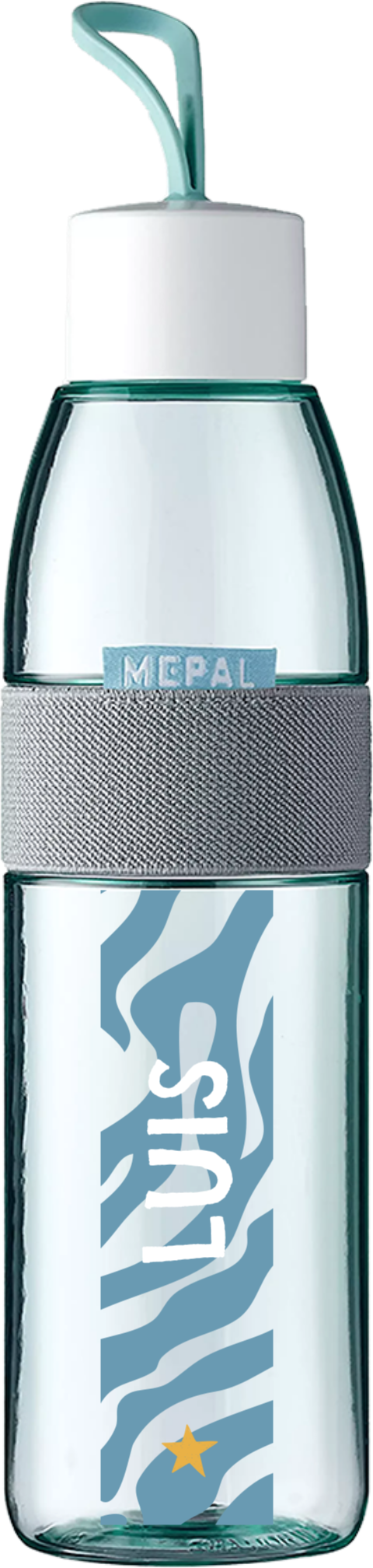 Mepal Wasserflasche mit Namen und Stern