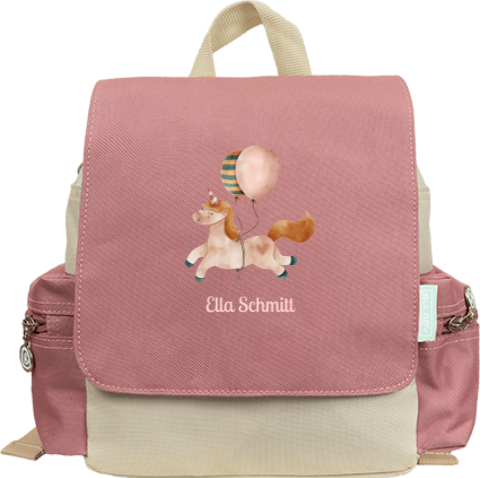 Personalisierbare Rucksack mit Einhorn