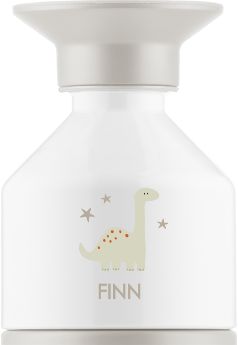 Dopper Thermosflasche mit Dino, Sternchen und Namen