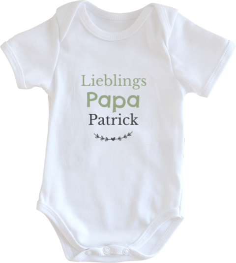 Niedlicher Strampler für den tollsten Papa