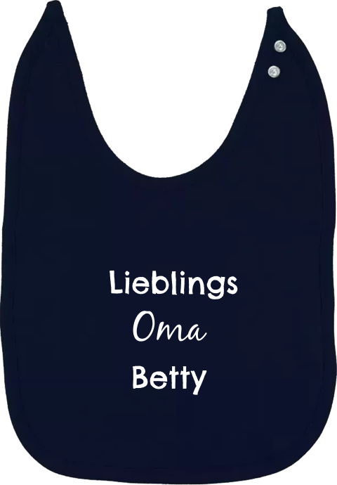 Personalisiertes Lätzchen Lieblingsoma mit Namen