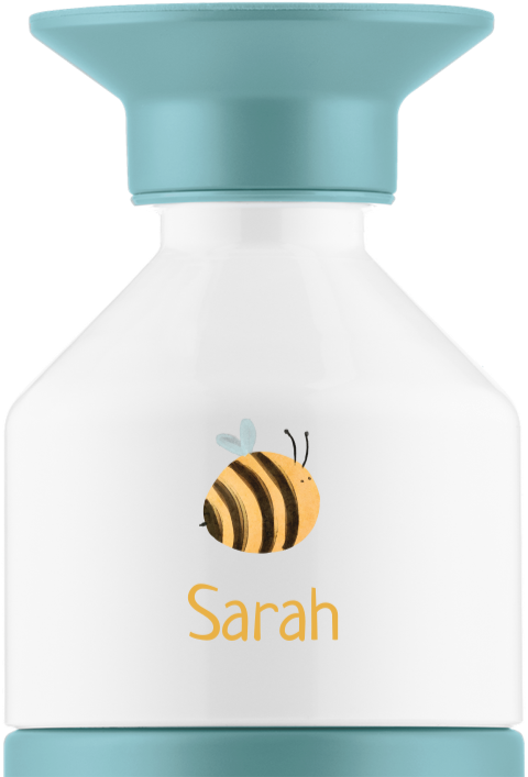 Dopper Thermosflasche mit fröhlicher Bienchen und Namen
