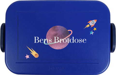 Personalisierbare Brotdose Mepal To Go Space