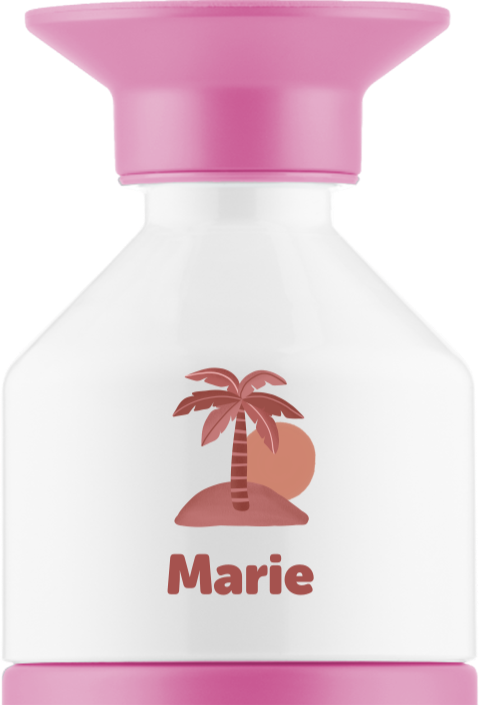 Dopper Thermosflasche mit Namen und Palme