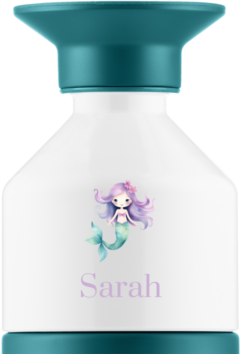Dopper Thermosflasche mit Meerjungfrau und Namen