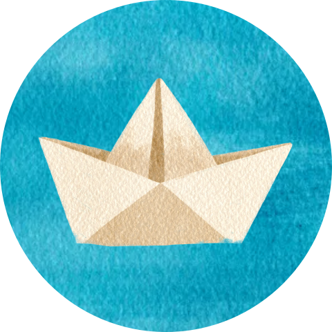 Sluitzegel vijver bootje