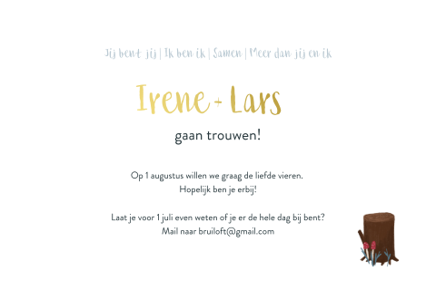 Kaart binnenkant