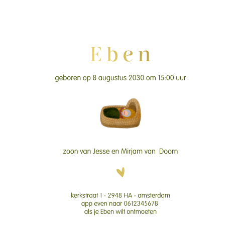 Kaart binnenkant