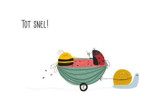 Wenskaart Tot snel!