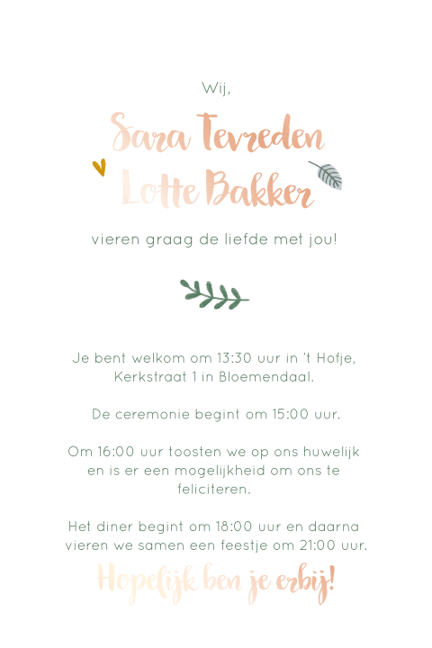 Kaart binnenkant