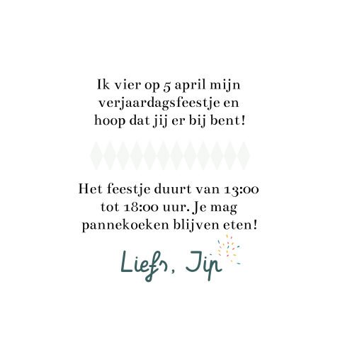 Kaart binnenkant