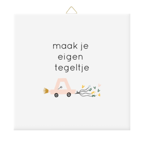 Tegel zelf maken