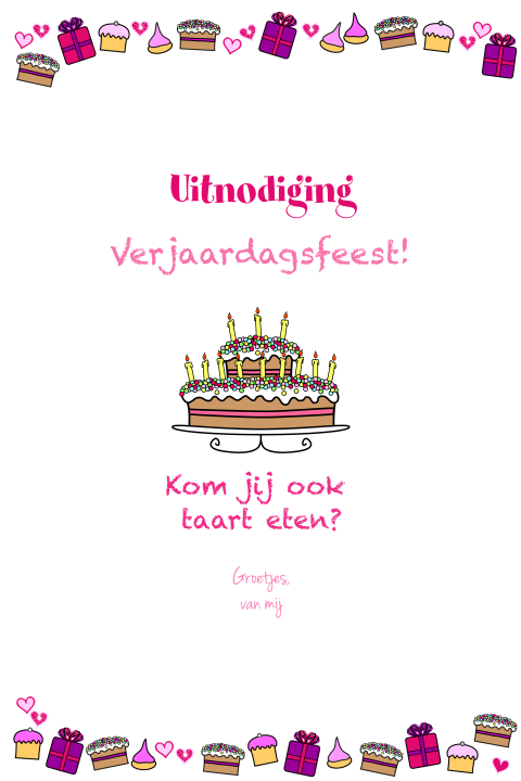 Kaart binnenkant