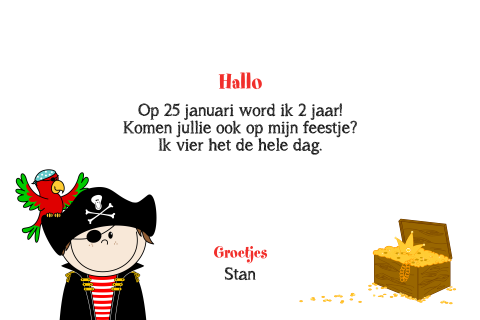 Kaart binnenkant