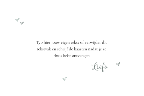Kaart binnenkant