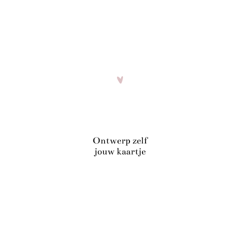 Ontwerp zelf je kaart - bijzondere ronde vorm