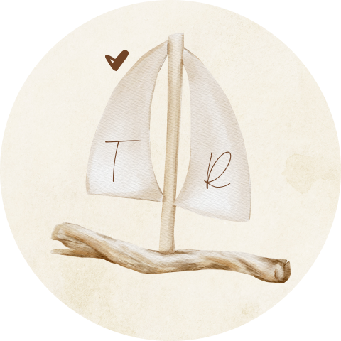 Sluitzegel trouwen huwelijksbootje