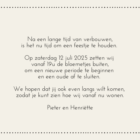 Kaart binnenkant