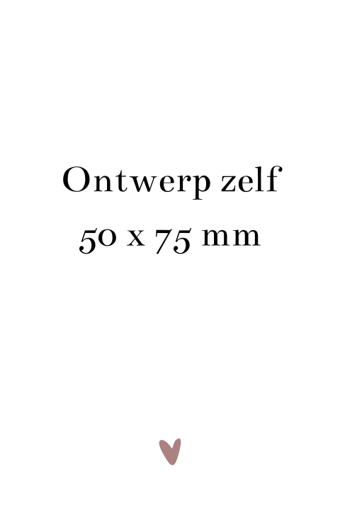 Ontwerp zelf fotolabels  | 7 stuks