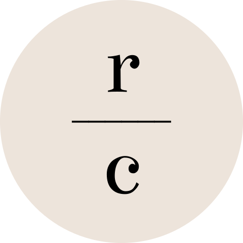 Ronde naturel minimalistische sluitzegel