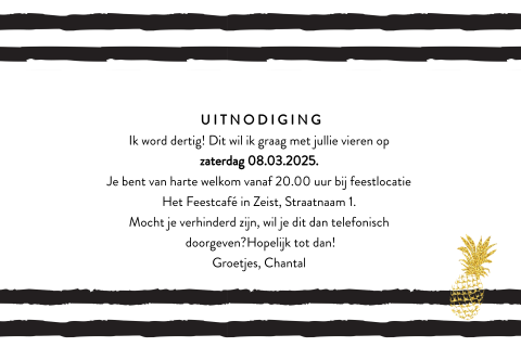 Kaart binnenkant