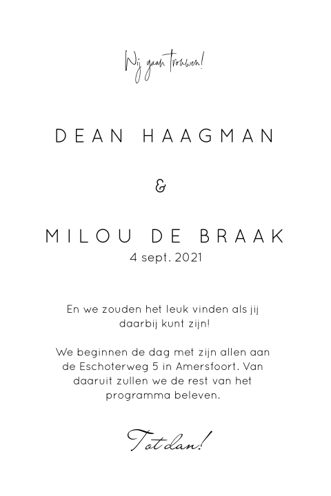Kaart binnenkant