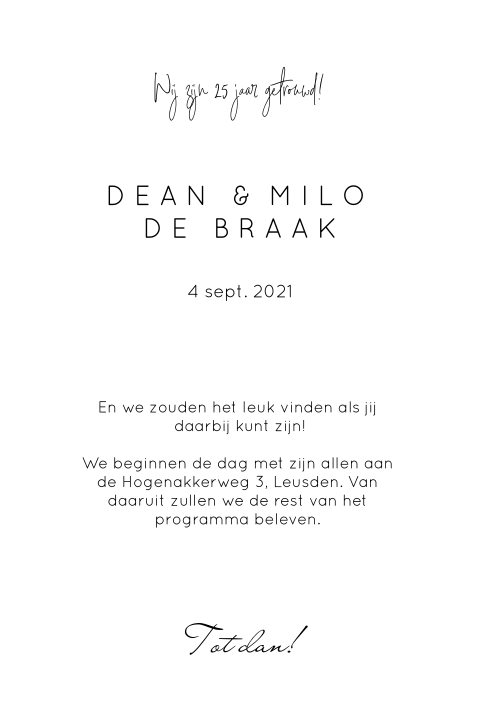 Kaart binnenkant